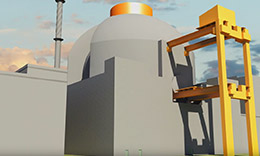Анимация «Атомная электростанция Akkuyu 3D»